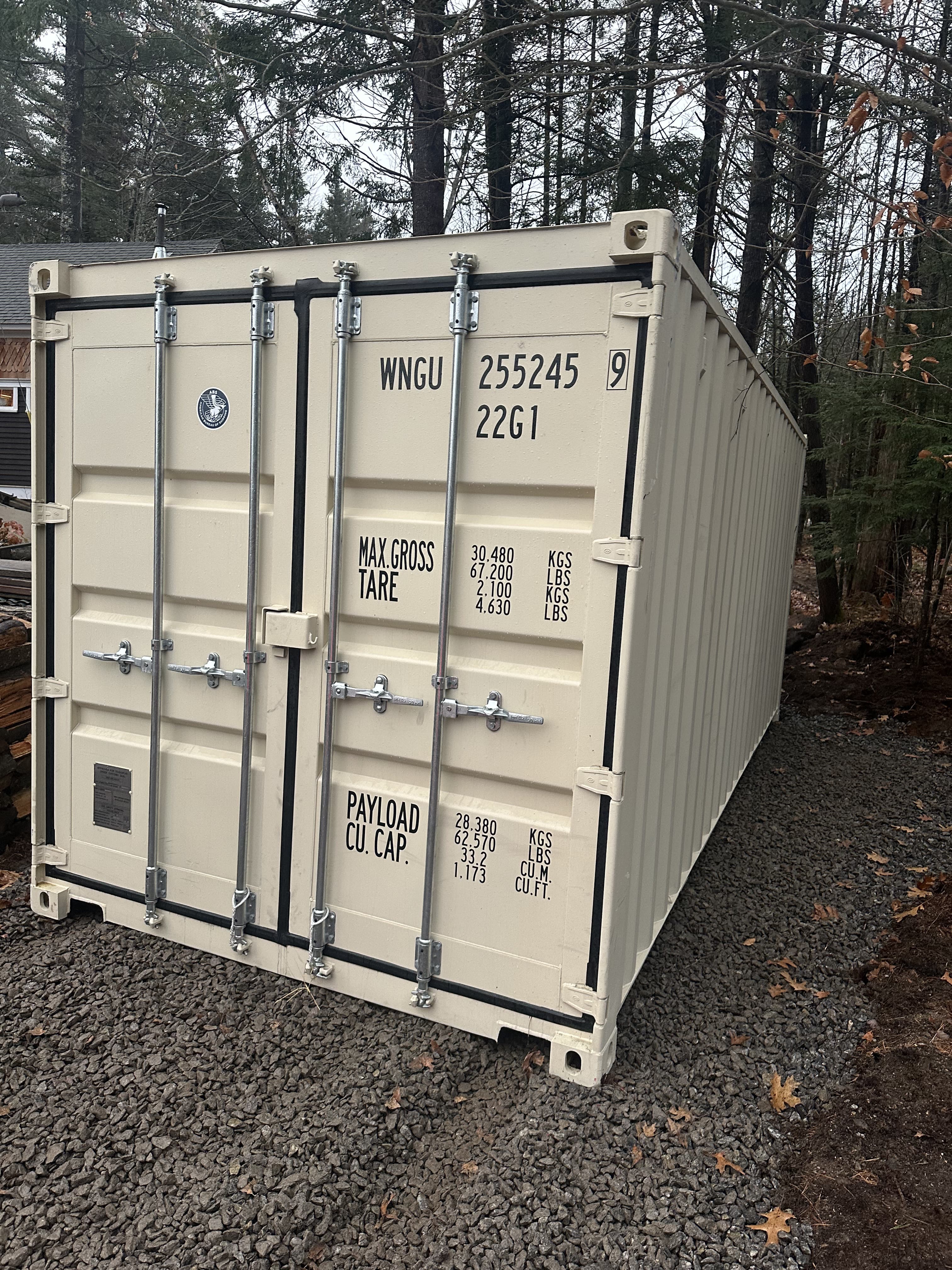 20' Standard — One Trip