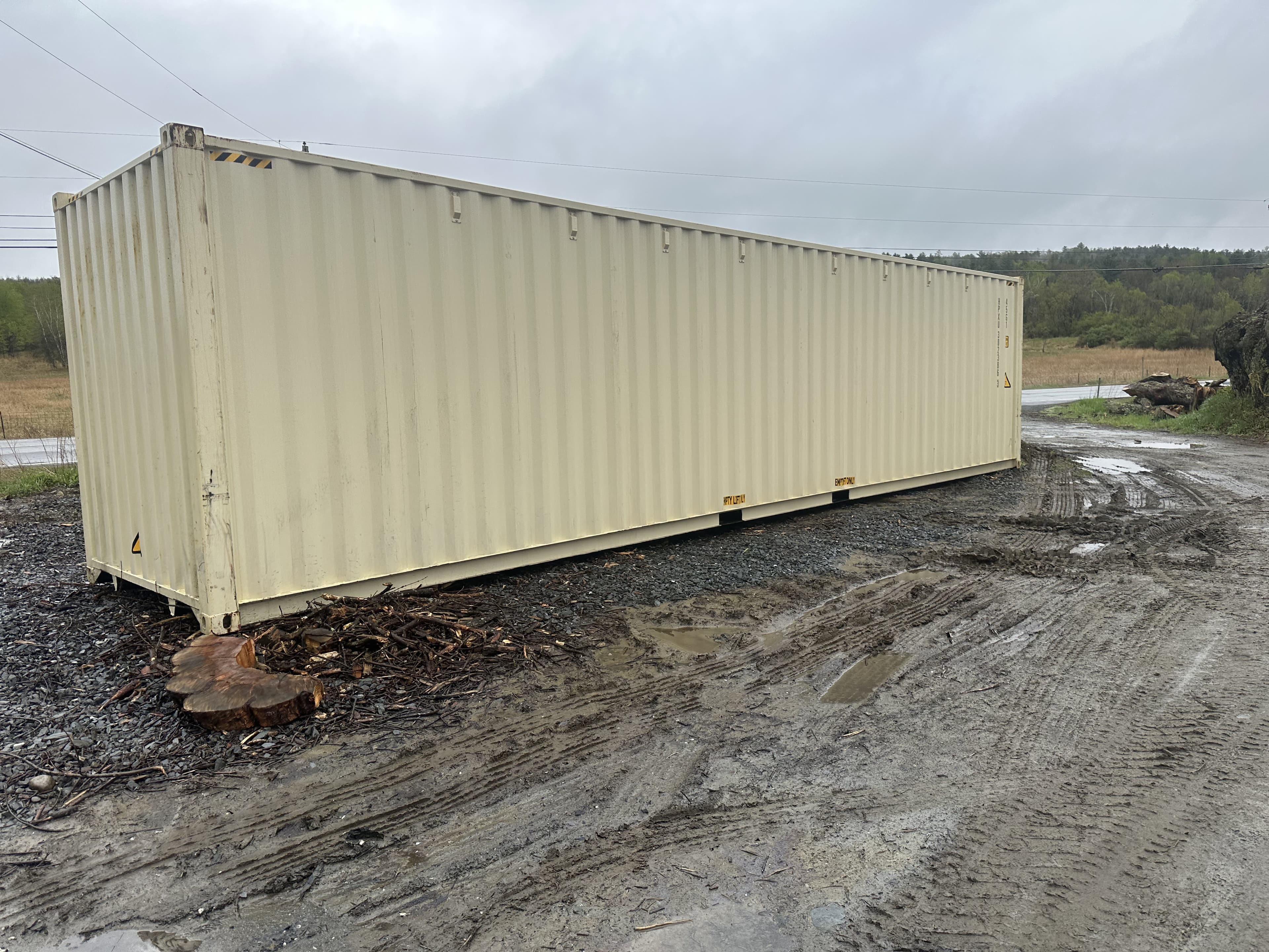 40' High Cube — One Trip